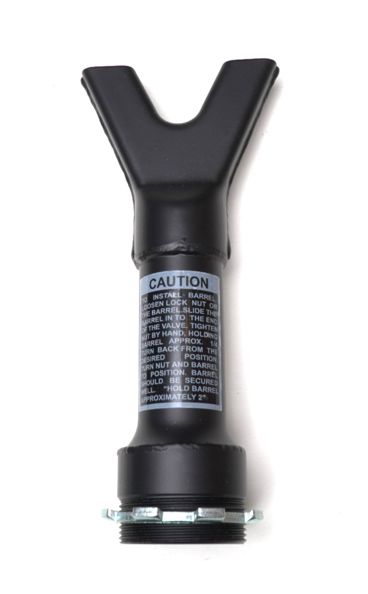 2" Slotted Double Barrel For Bead Seaters *NOTE ABOUT THREADED END*