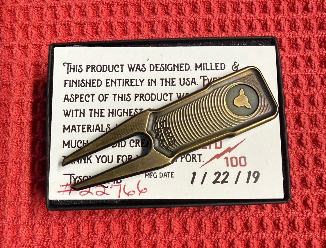 Tyson Lamb Lambcrafted - Limited Edition / 100 Brass Divot Tool