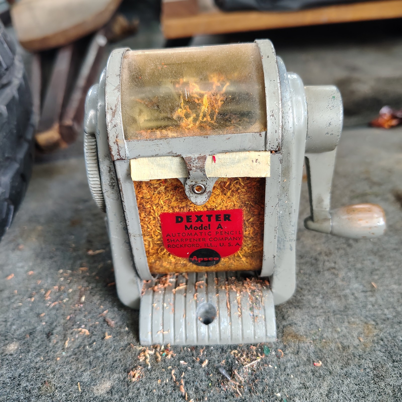 Dexter Model A Automatic Pencil Sharpener Vintage