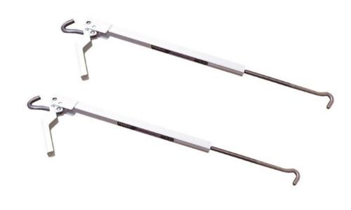 Torklift S9530 Set Of 2 White Fastgun Long Range Trailer Truck Camper Turnbuckle