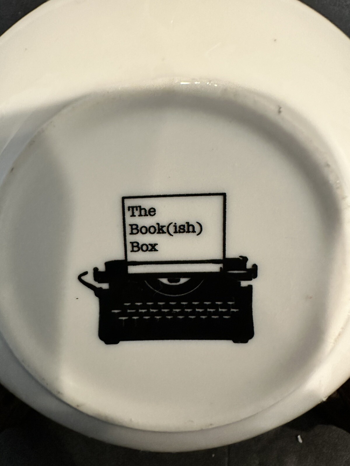 Bookish Box Trinket Dish 4” Greek