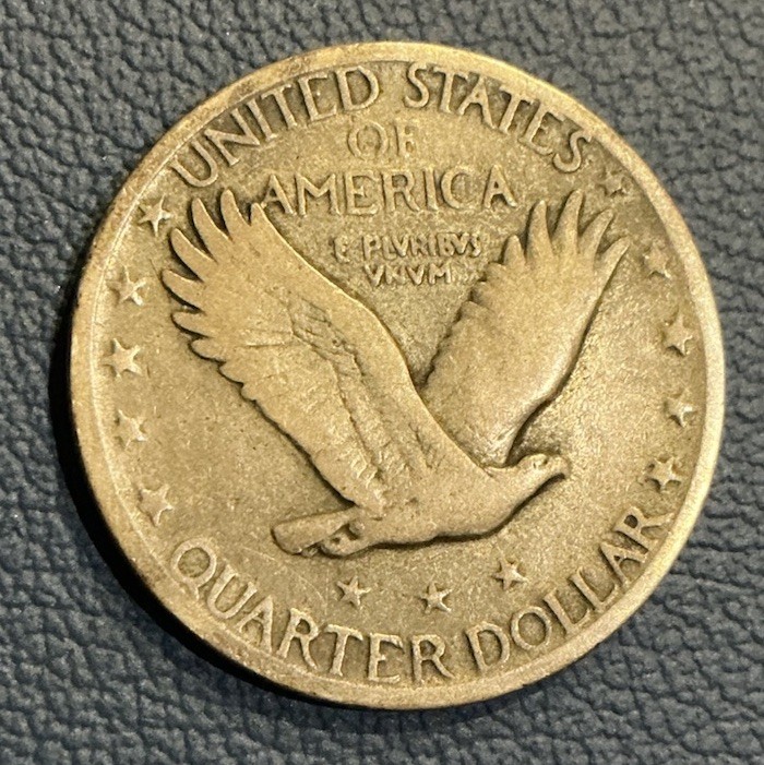 1930 25C Standing Liberty Quarter - Vintage U.S Silver