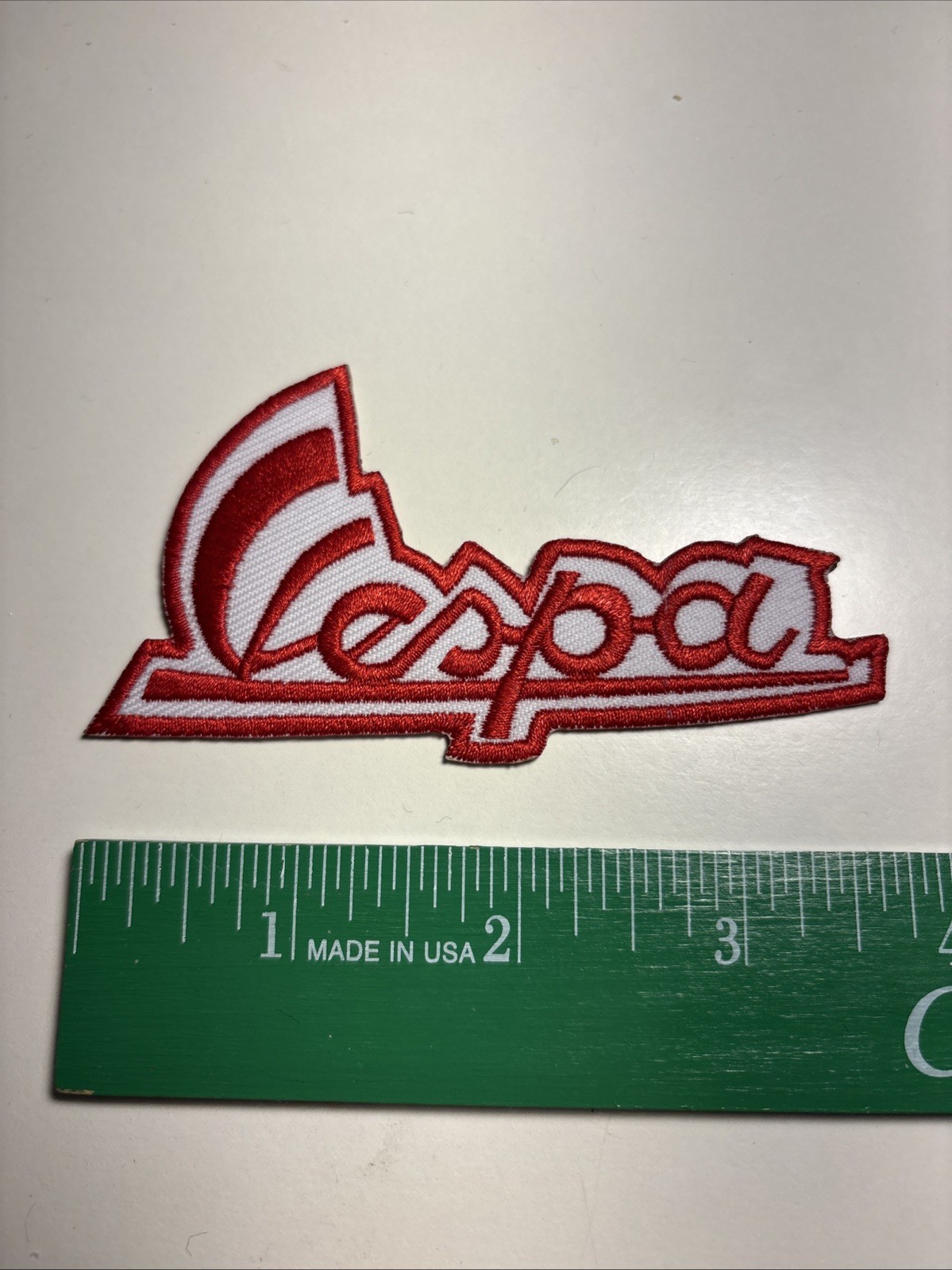 STUNNING "VESPA" EMBROIDERED IRON-ON PATCH...
