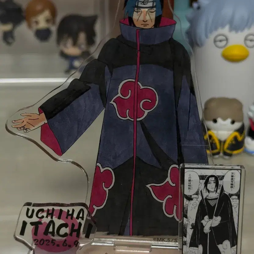 Naruto Uchiha Itachi Jump Shop Diorama Acrylic Stand Official