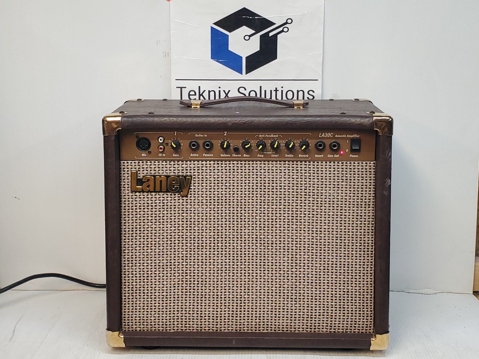 Laney LA30C Solid-State Acoustic Amplifier 30 Watts 8" Speaker