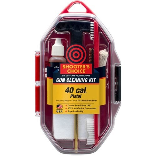 Shooters Choice Pistol Gun Rod Cleaning Kit Aluminum .40 cal.