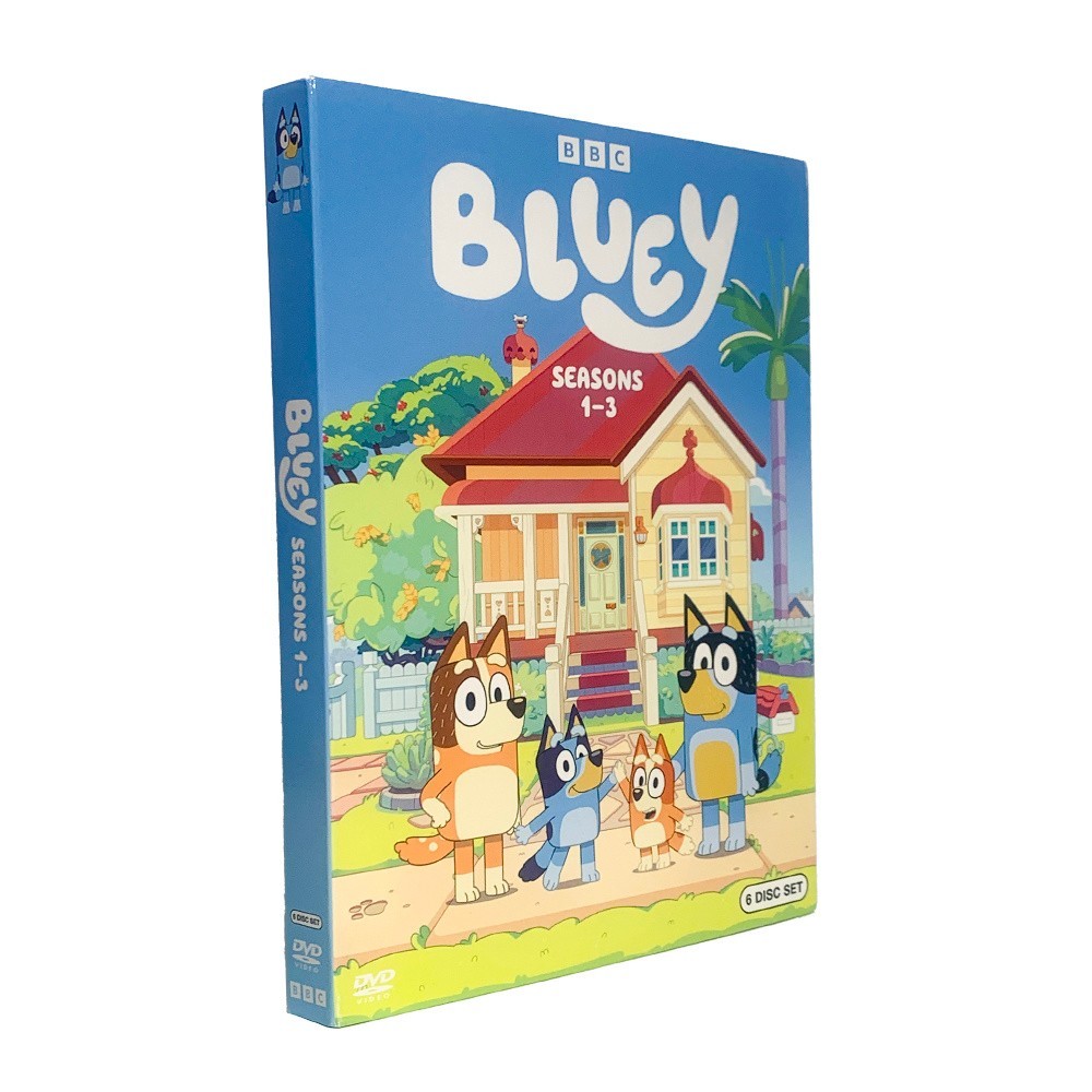 Bluey: The Complete TV Series Seasons 1-3 (DVD 6-Disc Box Set)