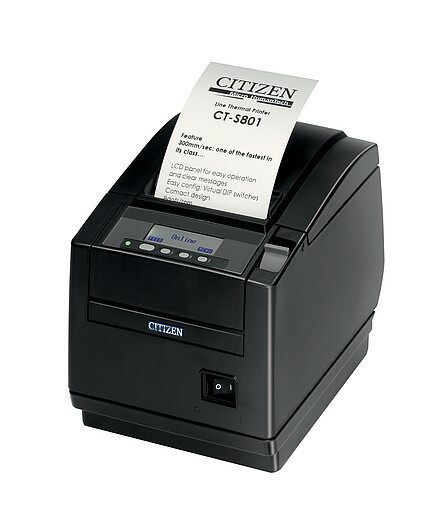 Citizen CT-S801IIIS3BTUBKP Thermal POS, CT-S801 Type III, Receipt Printer