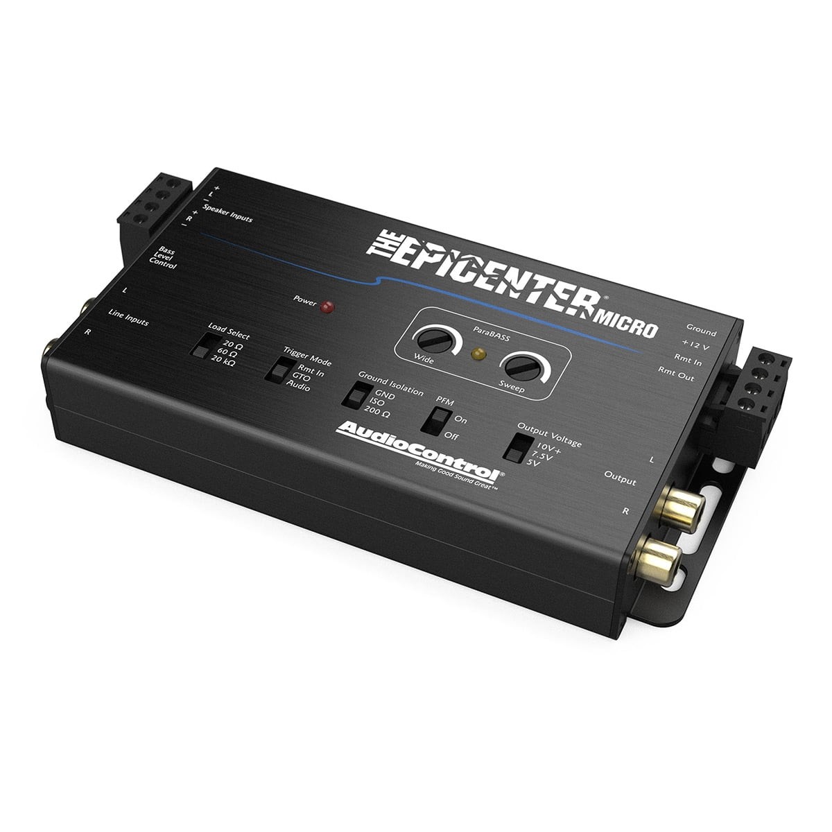 the Epicenter Micro Bass Restoration Processor & Line Output Converter with ACR-