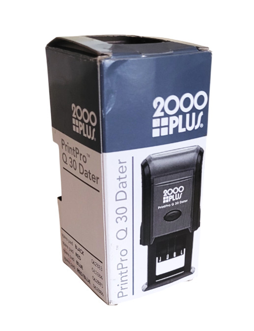 2000 Plus PrintPro Q 30 Q30 Dater Black