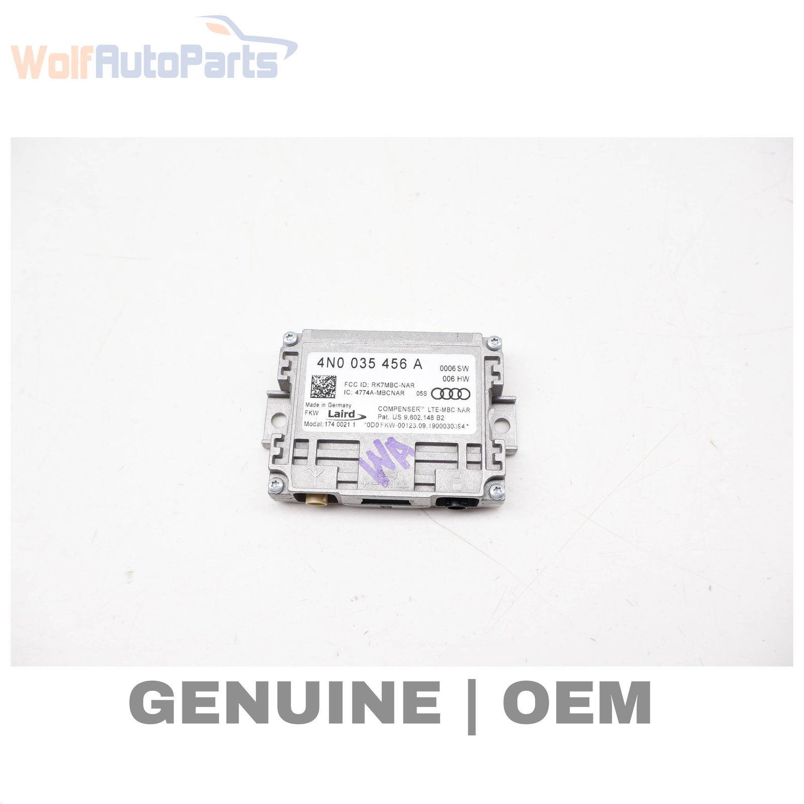 2019-2026 AUDI Q8 4M8 - Mobile Phone Amplifier / AMP 4N0035456A