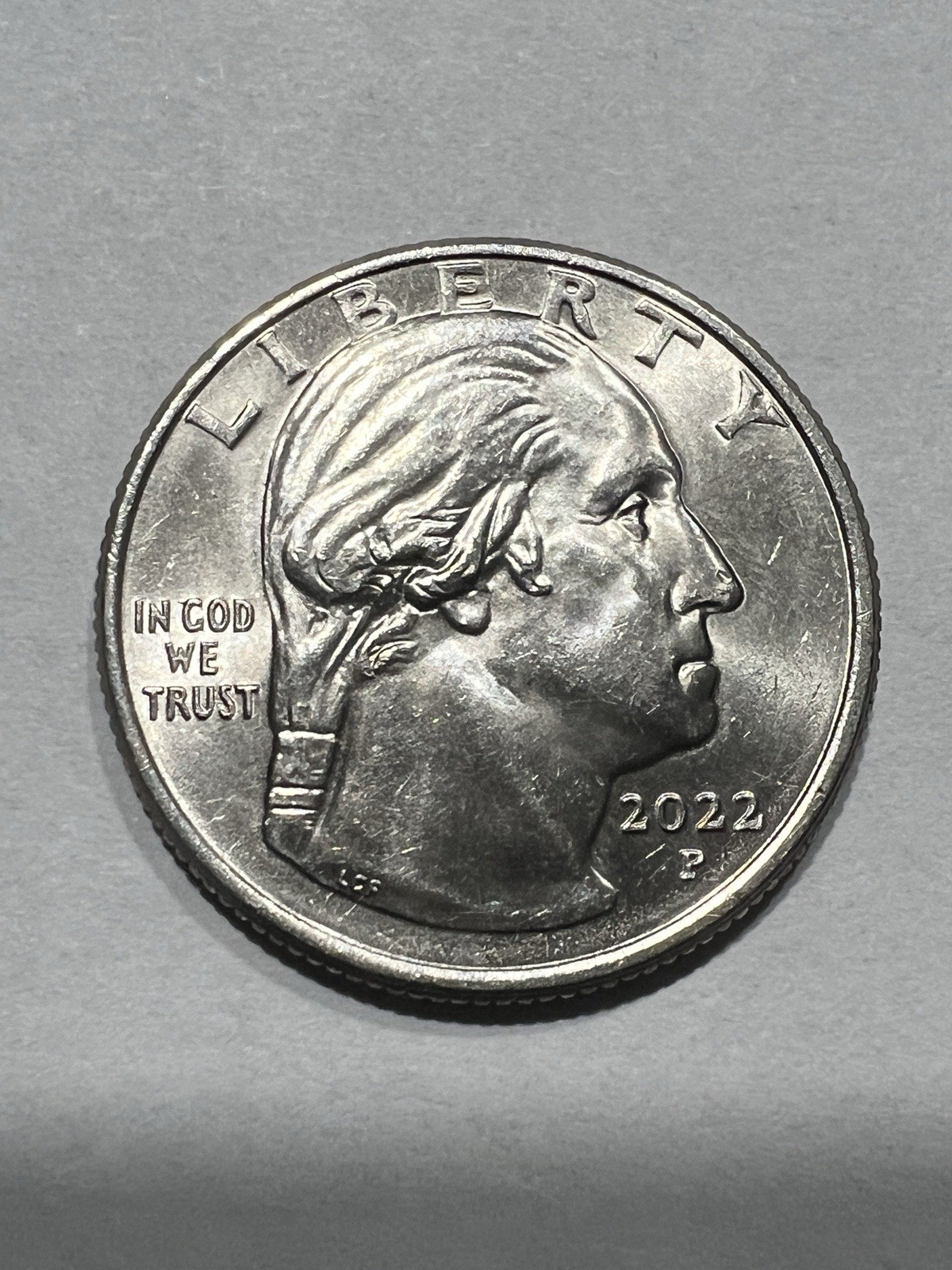 2022 P Quarter Error Ghost Comet And IN CUD WE TRUST