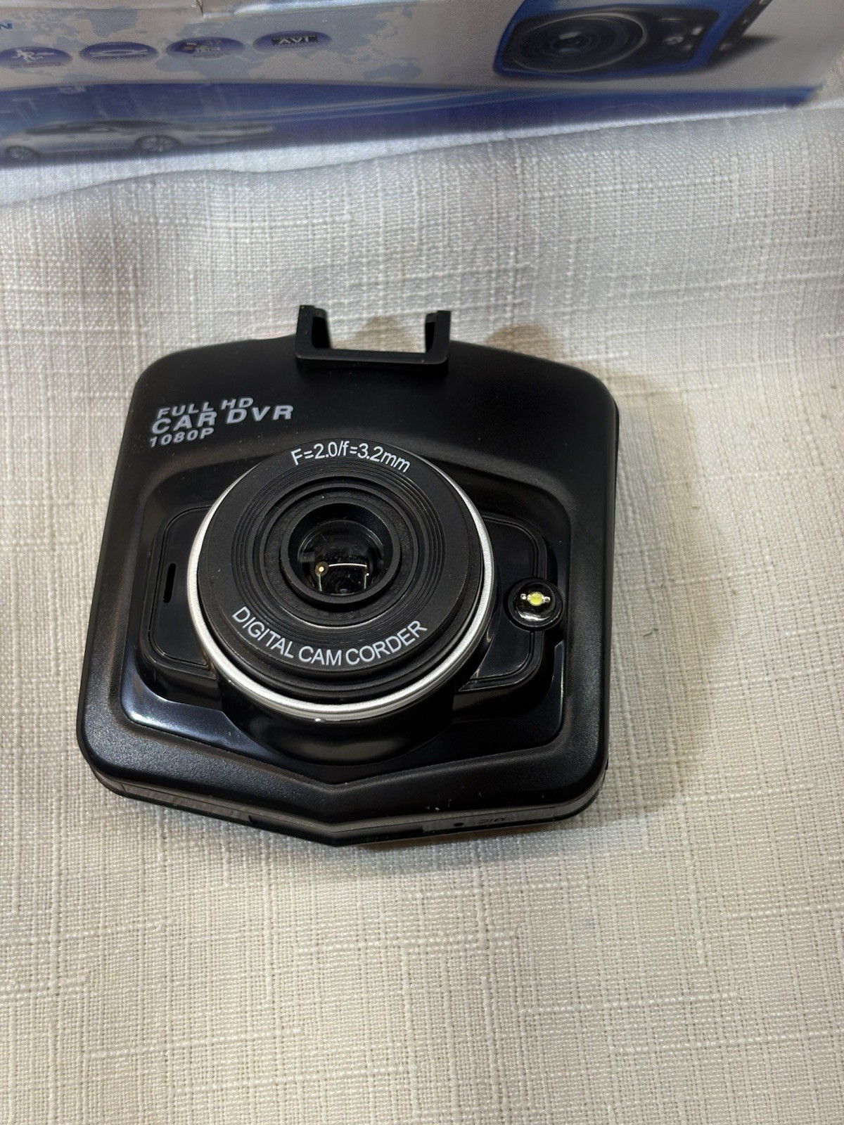 Vehicle Blackbox DVR  Full 1080  Preowned In Box Never Used