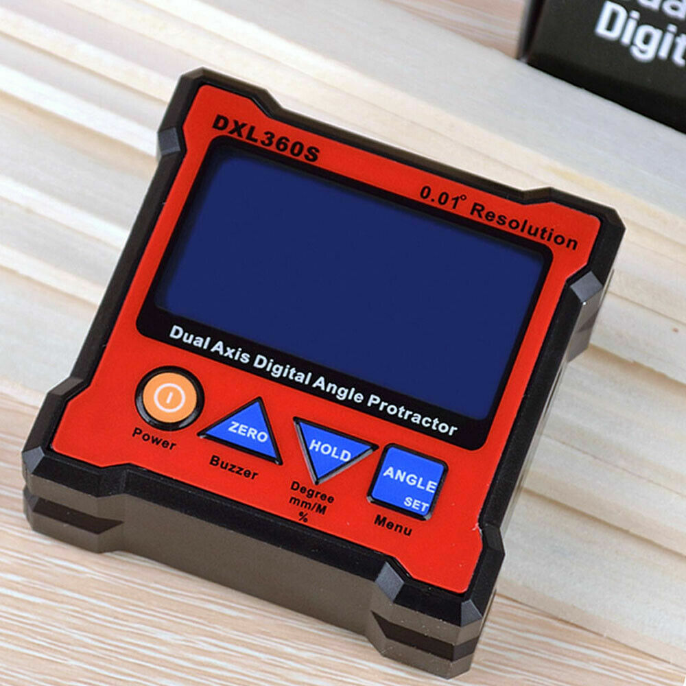 DXL360S Dual Digital Angle Protractor Digital Display Level Gauge 240V K7R5
