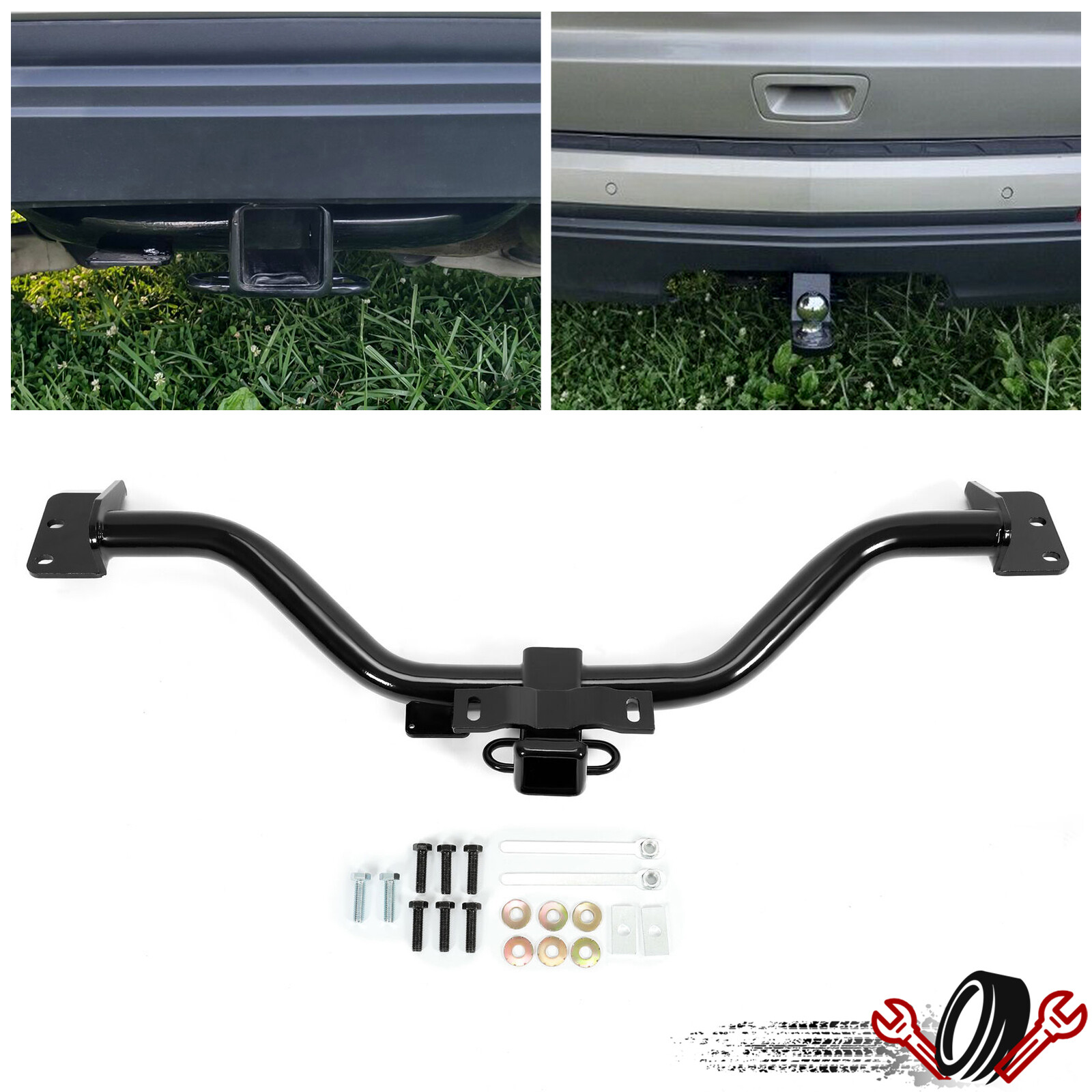 8000lbs Class 3 Trailer Hitch For Enclave Chevy Traverse 08-17 Acadia Outlook