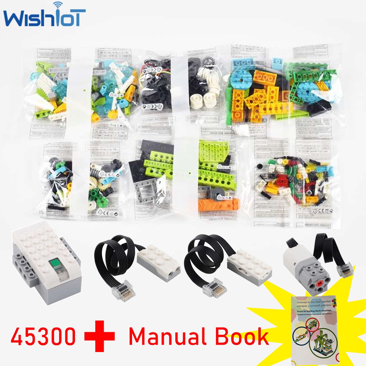 WeDo 2.0 DIY Educational Functions Part Compatible 45300 Core Set Building Block