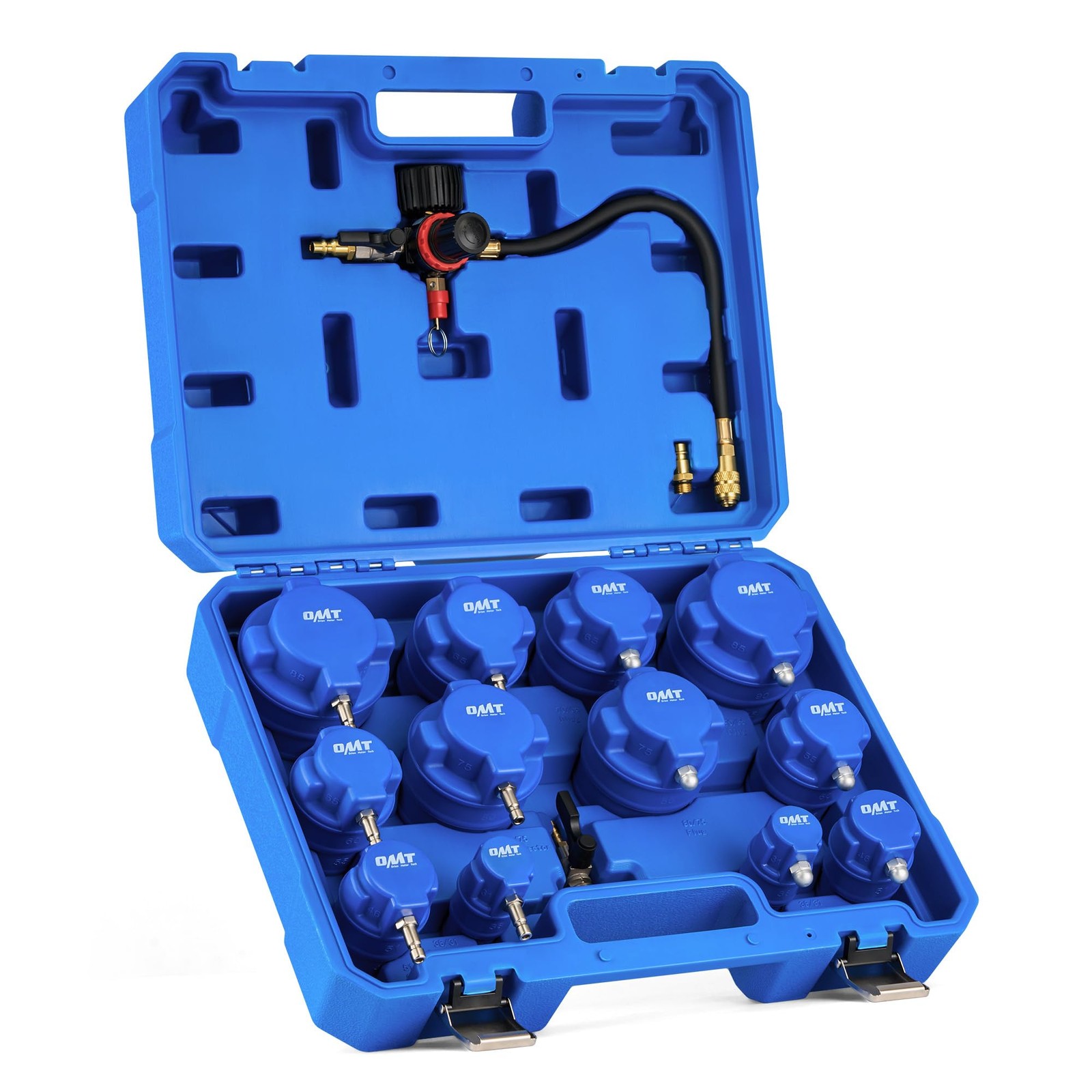 Orion Motor Tech Turbo Boost Leak Tester Set, System Leakage Blue