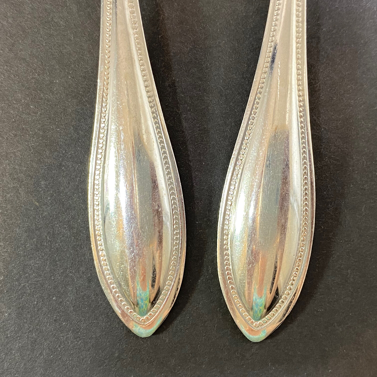 Oneida Arbor-American Harmony Stainless Flatware 2 Serving Spoons