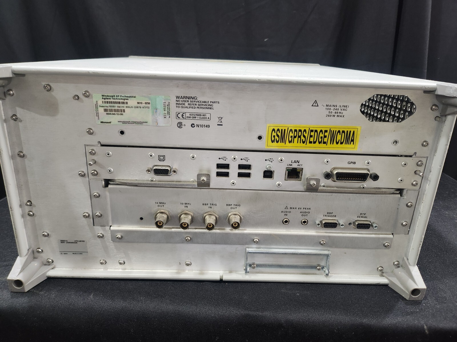Agilent E6601A : Wireless Communication Test Set (0445)