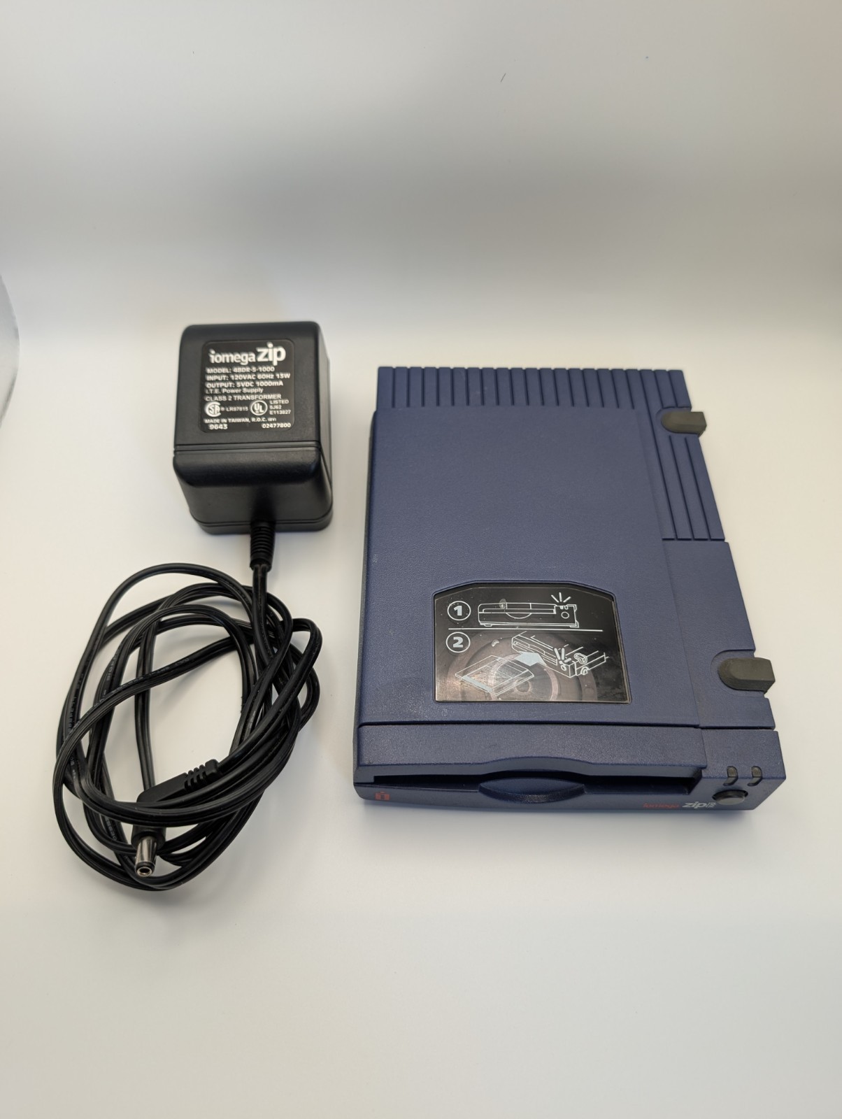Iomega Zip Drive 100 Z100P2 External Parallel Drive Power Supply