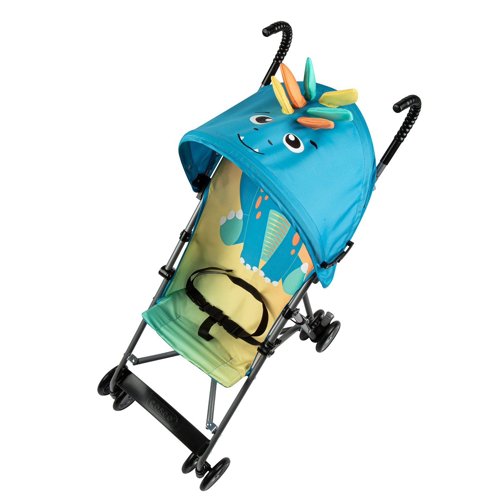 Compact Umbrella Stroller, Easy Storage, Lightweight, Stegosaurus Design, Kids T