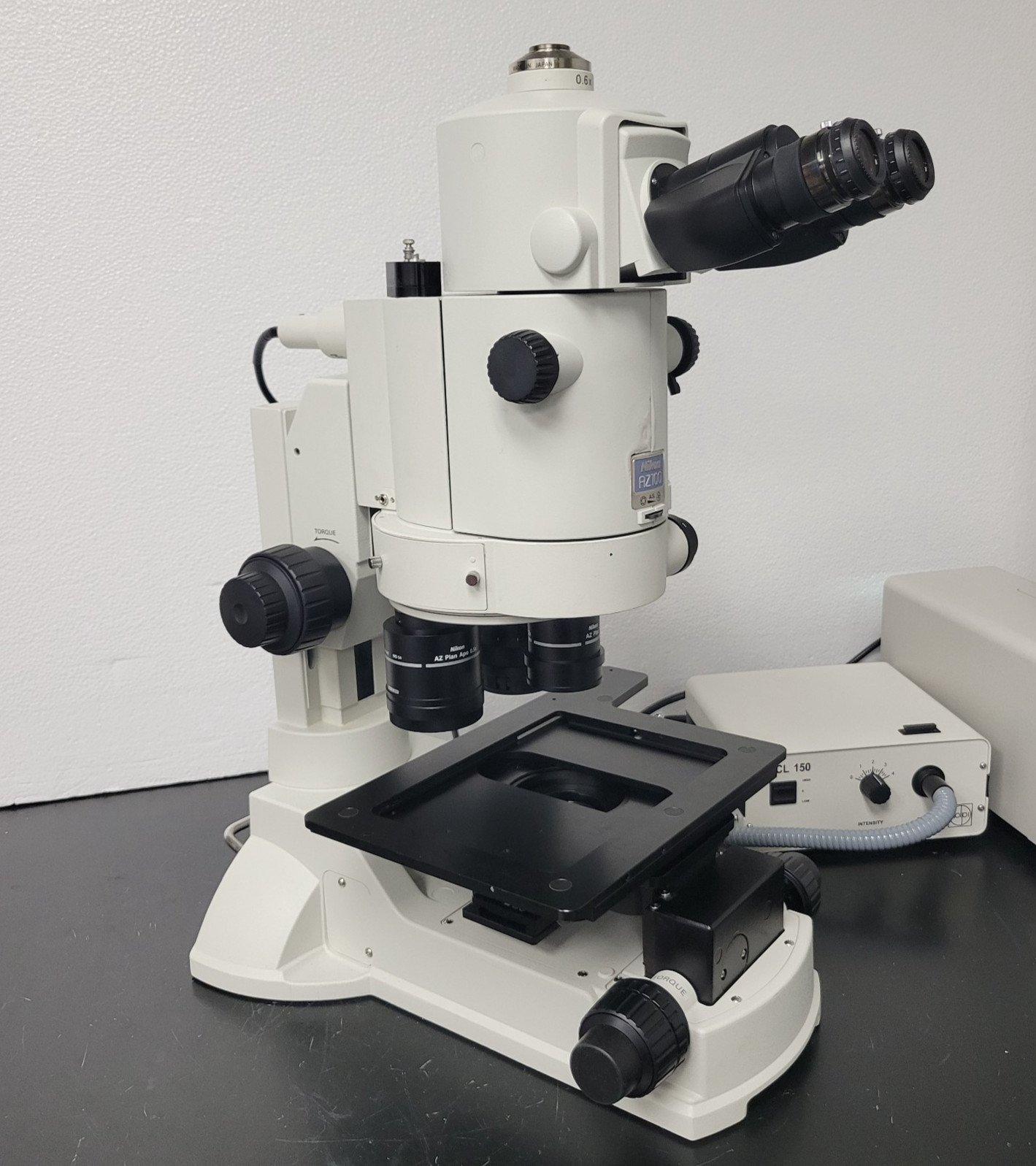 Nikon Stereo Microscope AZ100 Multizoom with Fluorescence and Trinocular Head