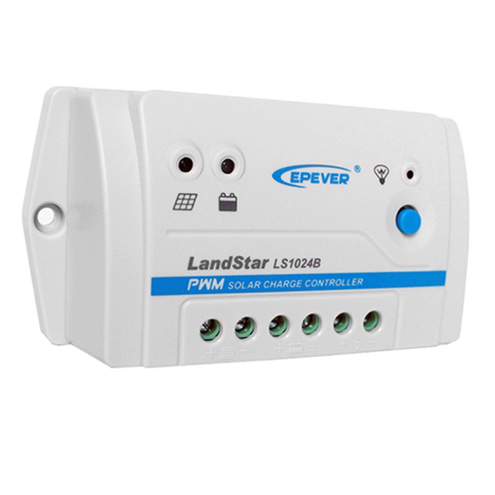 ACOPOWER LS1024B 10A 12/24V PWM Solar Charge Controller