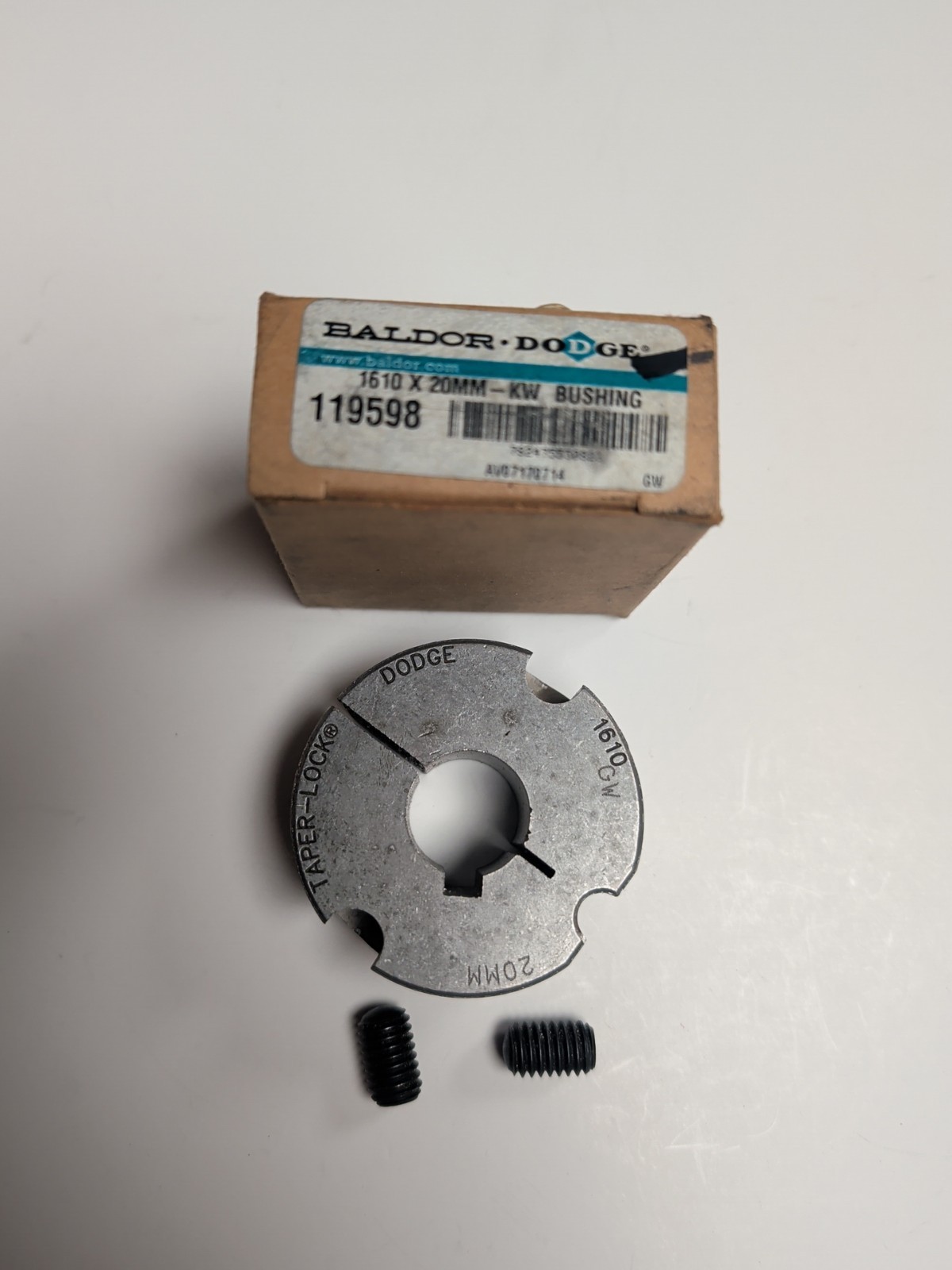 Dodge 119598 1610 x 20 MM KW Bushing NEW