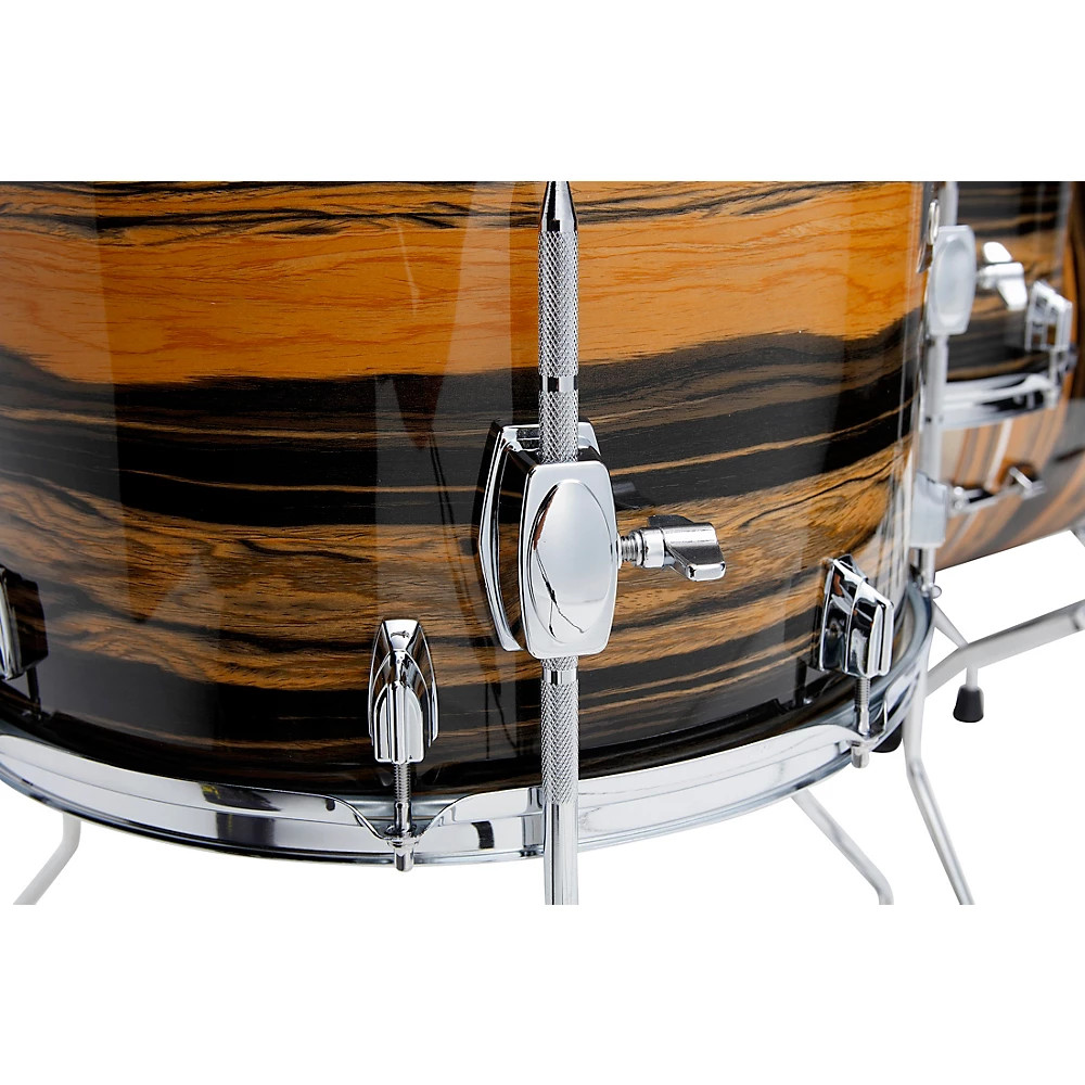 TAMA Superstar Classic 7-Piece Shell Pack Natural Ebony Tiger Wrap