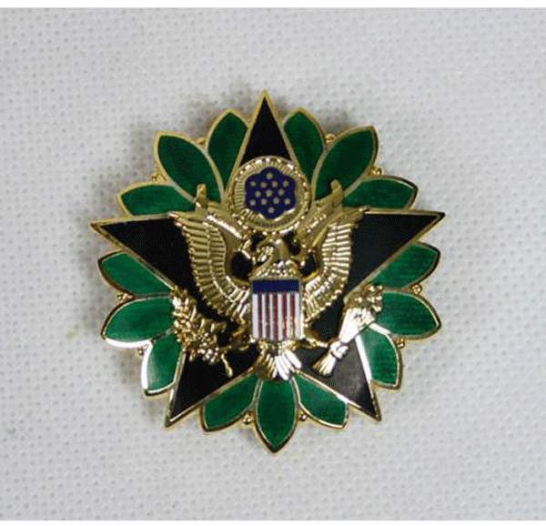 US Army Dod General Staff Officer Rank Insignia Medal Badge Pin Insignia- US086