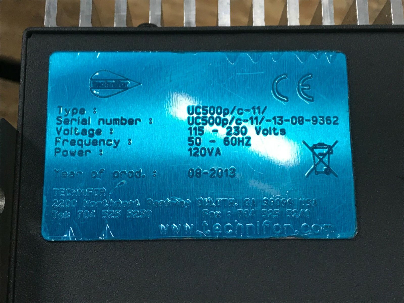Mint Condition TECHNIFOR UC500p/c-11/ MARKING CONTROLLER *SAMEDAY SHIPPING AVAIL