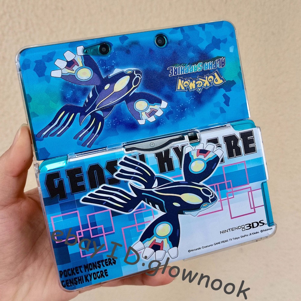 Pokemon Primal Kyogre Nintendo series Case Alpha Sapphire Genshi Kyogre Cover