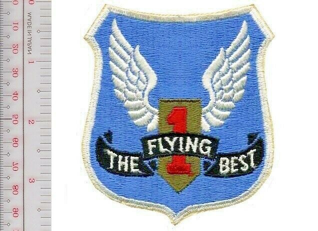 US Army Aviation Vietnam 1st Infantry Division Helicopter Regiment Fly NO TARIFF