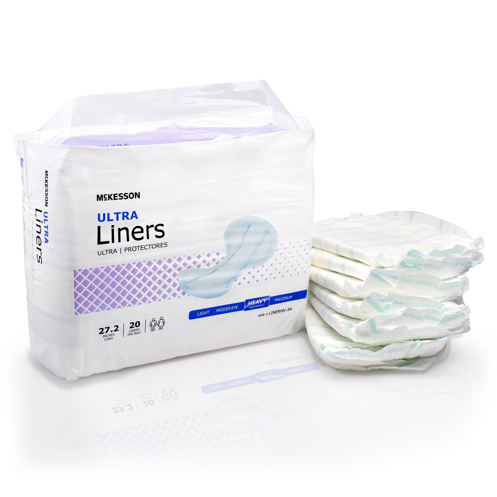 MCKESSON ULTRA LINERS BAG OF 20