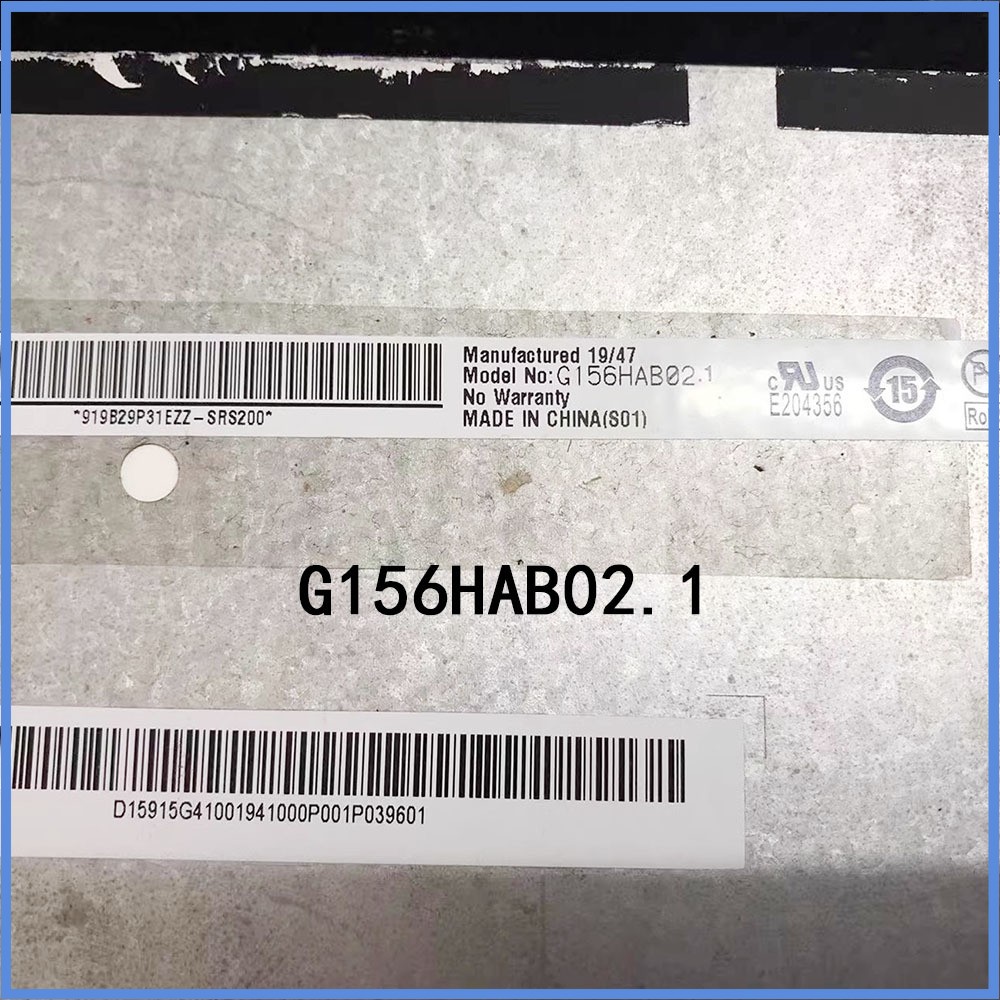 New boxed G156HAB02.1 LCD Screen Display Panel 15.6-Inch 1920*1080 for Auo