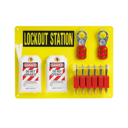 Brady Lockout Station,0.1875" D,11.5" H,15.5"W 153680 Brady 153680 888434586723