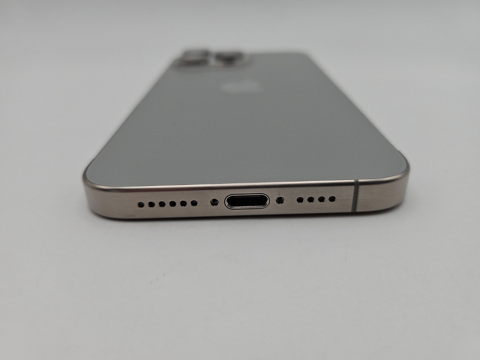 Apple iPhone 15 Pro Max Backhousing Used Replacement Part OEM -Natural Titanium