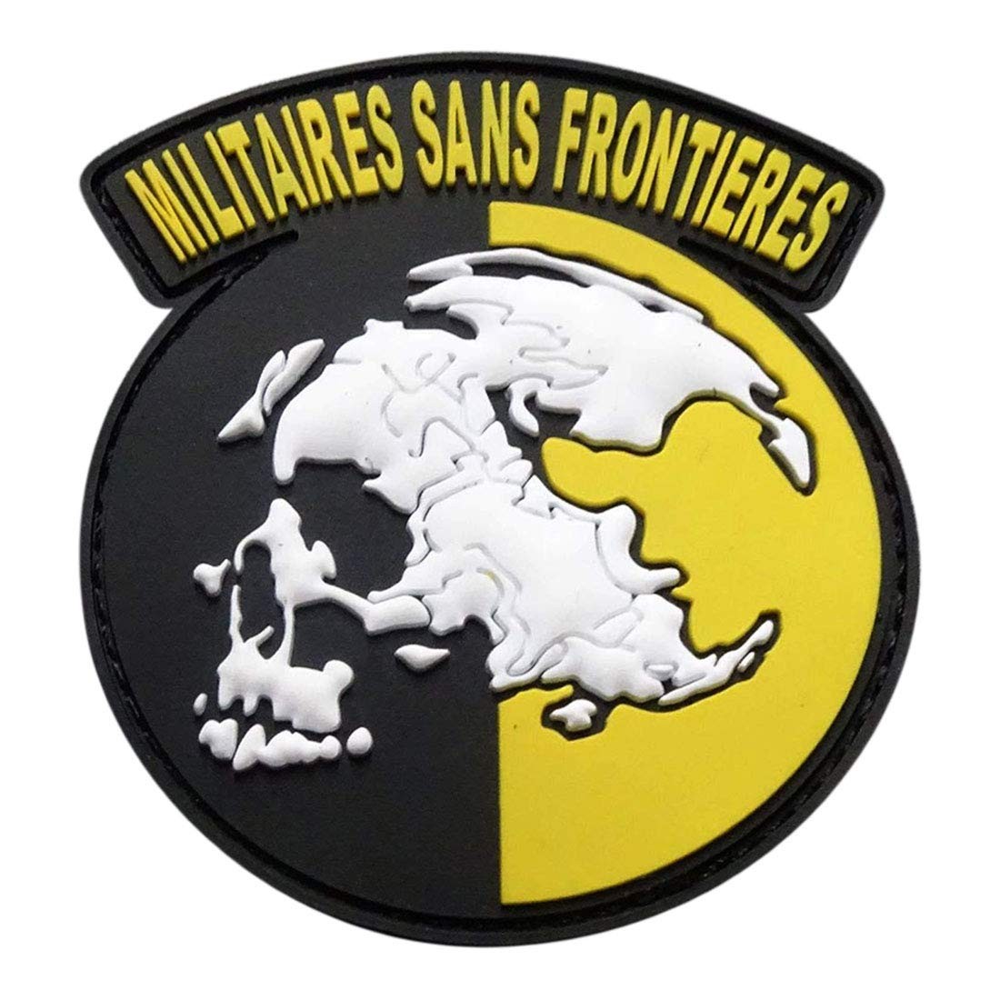 Militaires Sans Frontieres Metal Gear Solid Peace Walker PVC Patch 3 Inch
