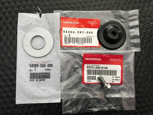 GENUINE OEM HONDA ACURA 5SPD SHIFT LINKAGE BUSHING BOLT WASHER SET INTEGRA CIVIC