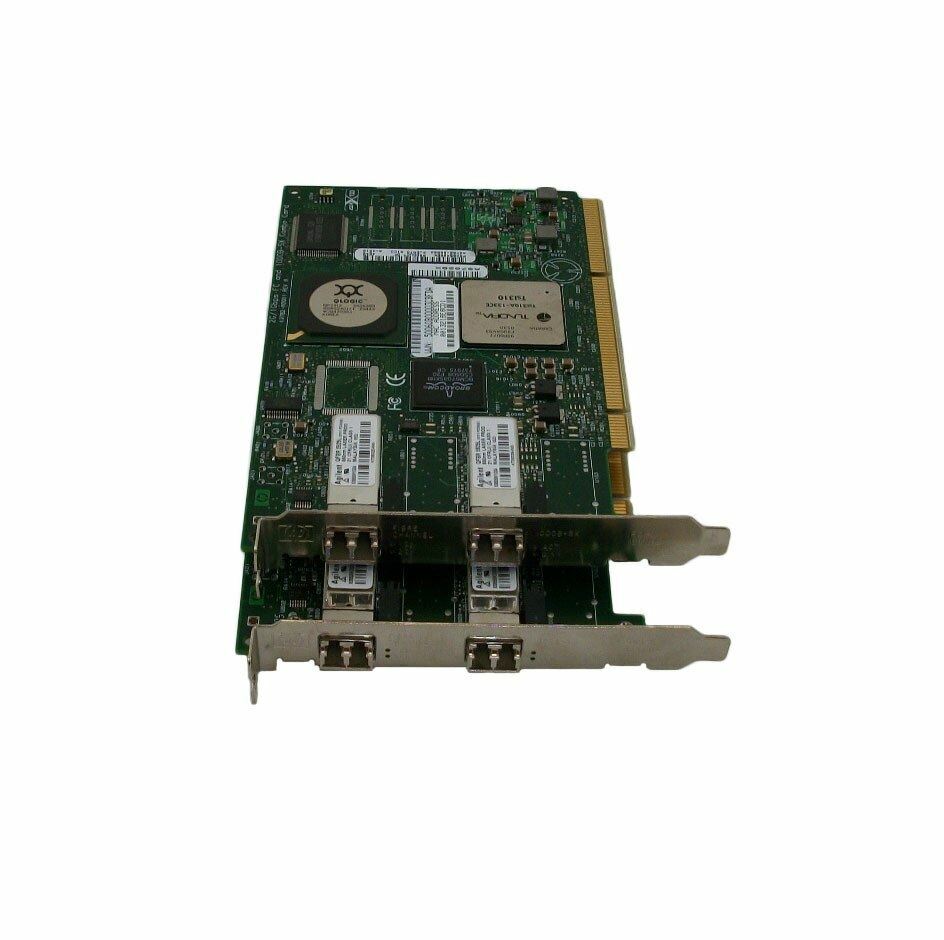 Lot of 2 HP A9782BX 2G FC and 1000B-SX Combo Card A9782-60002