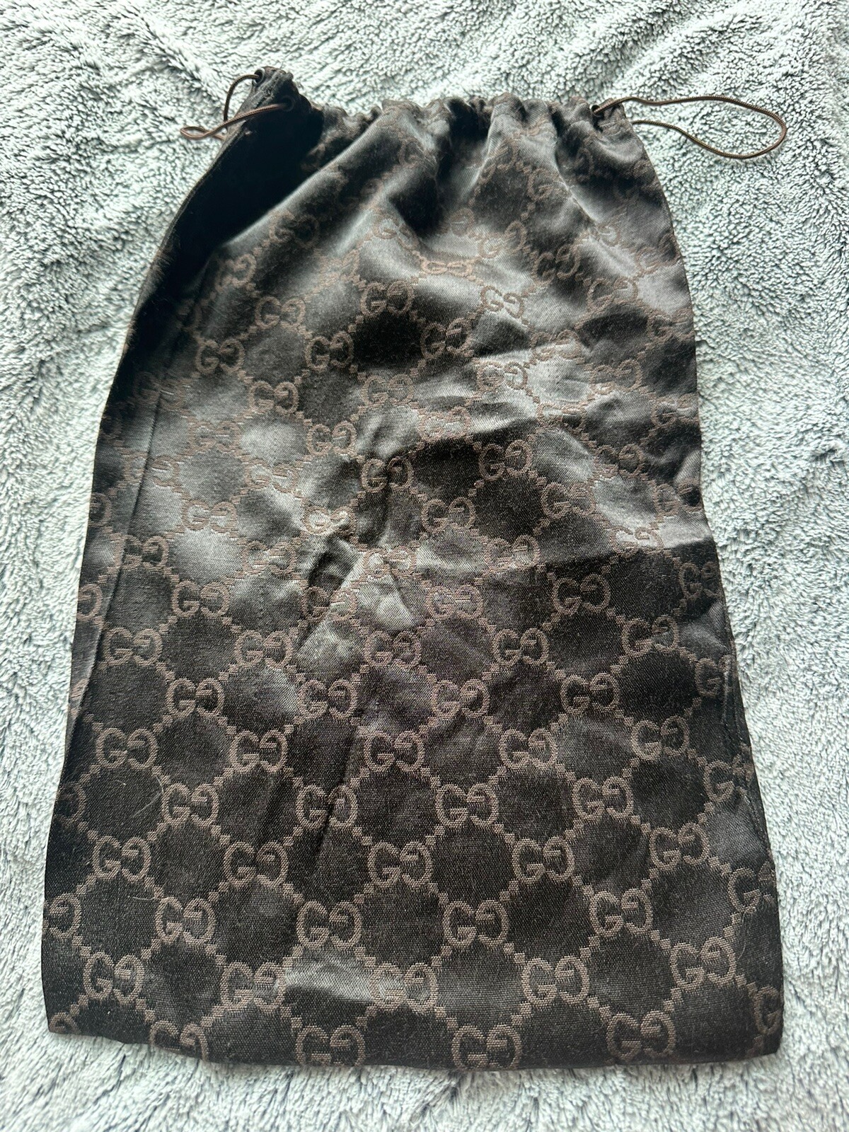 Authentic Gucci Satin Dust Bag Storage Bag 15/9.5”