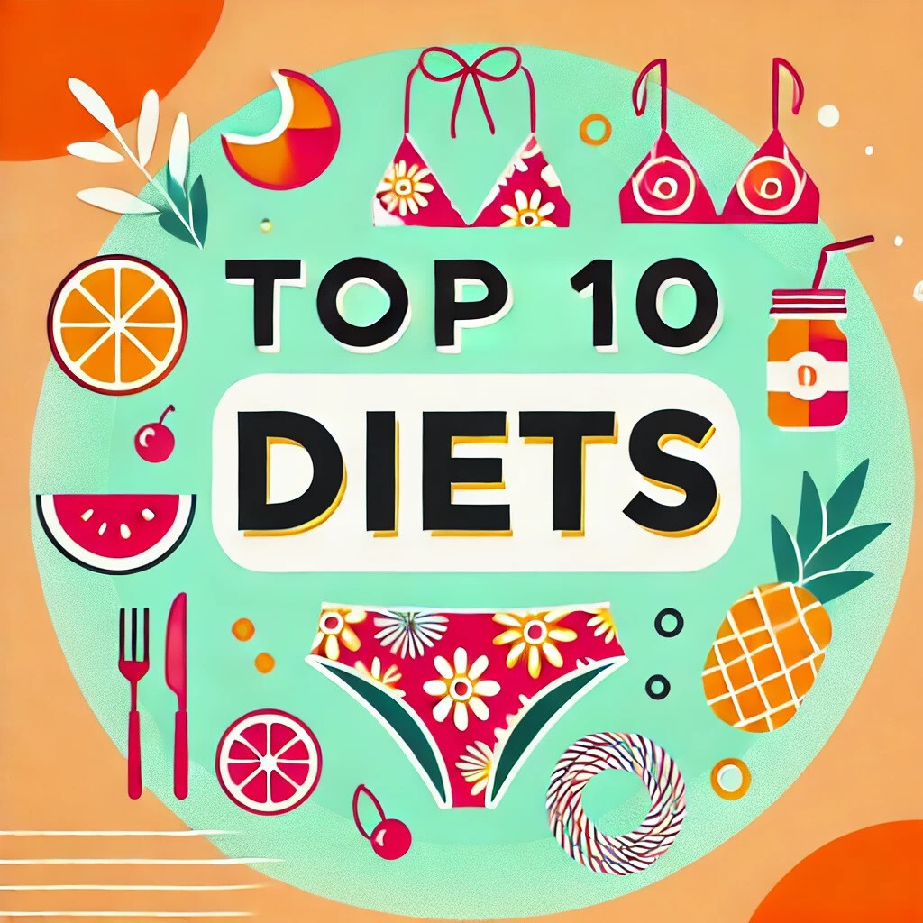 Top10Diets.com - PREMIUM THREE WORD DOMAIN NAME - Owned For 23+ Years!