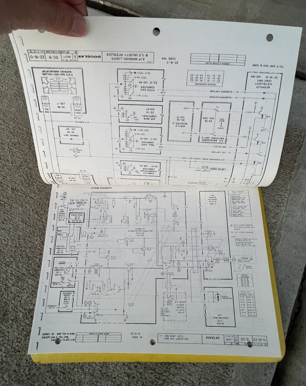 Mcdonell Douglas DC-9 Series 30 System Schematics Manual Older Copy