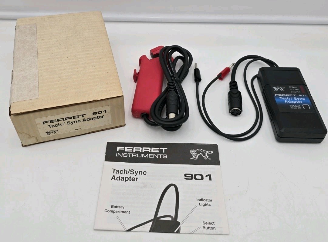 Ferret Instruments 901  Tach / Sync Adapter New Open Box