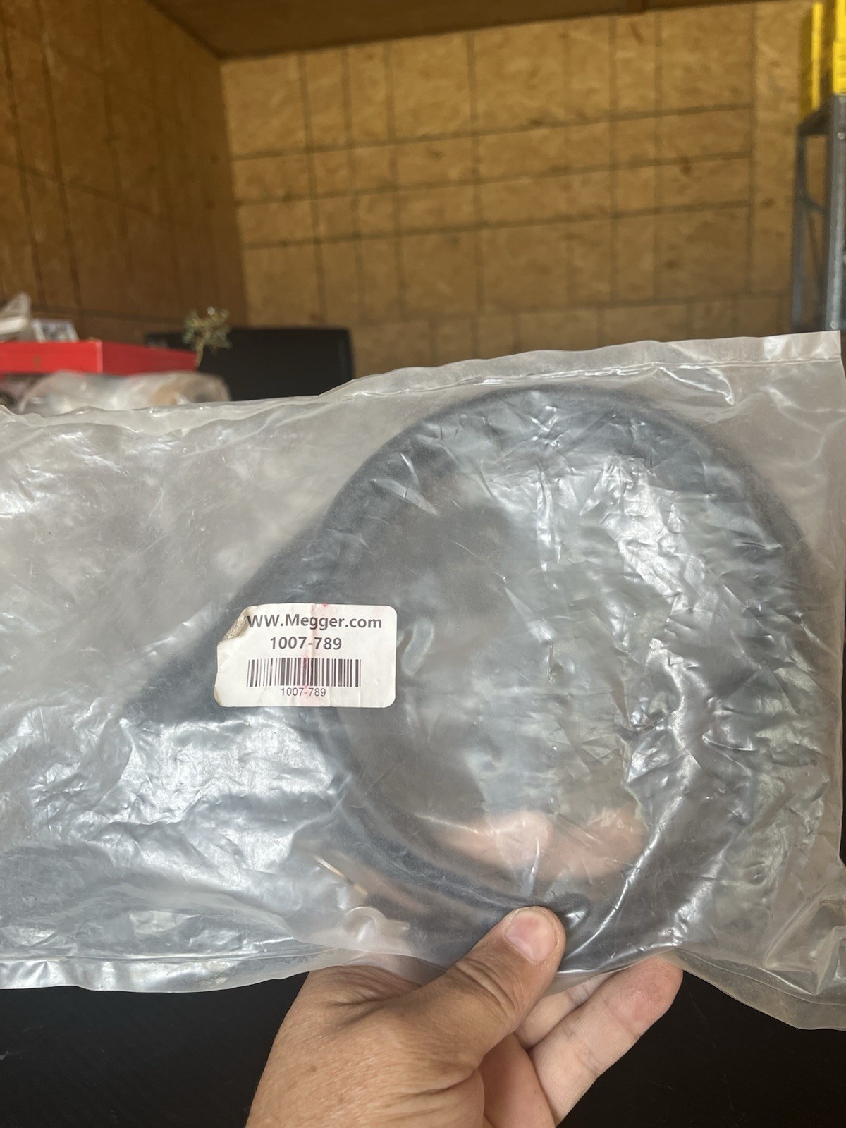 This is a Megger test lead accessory (part number 1007-789)