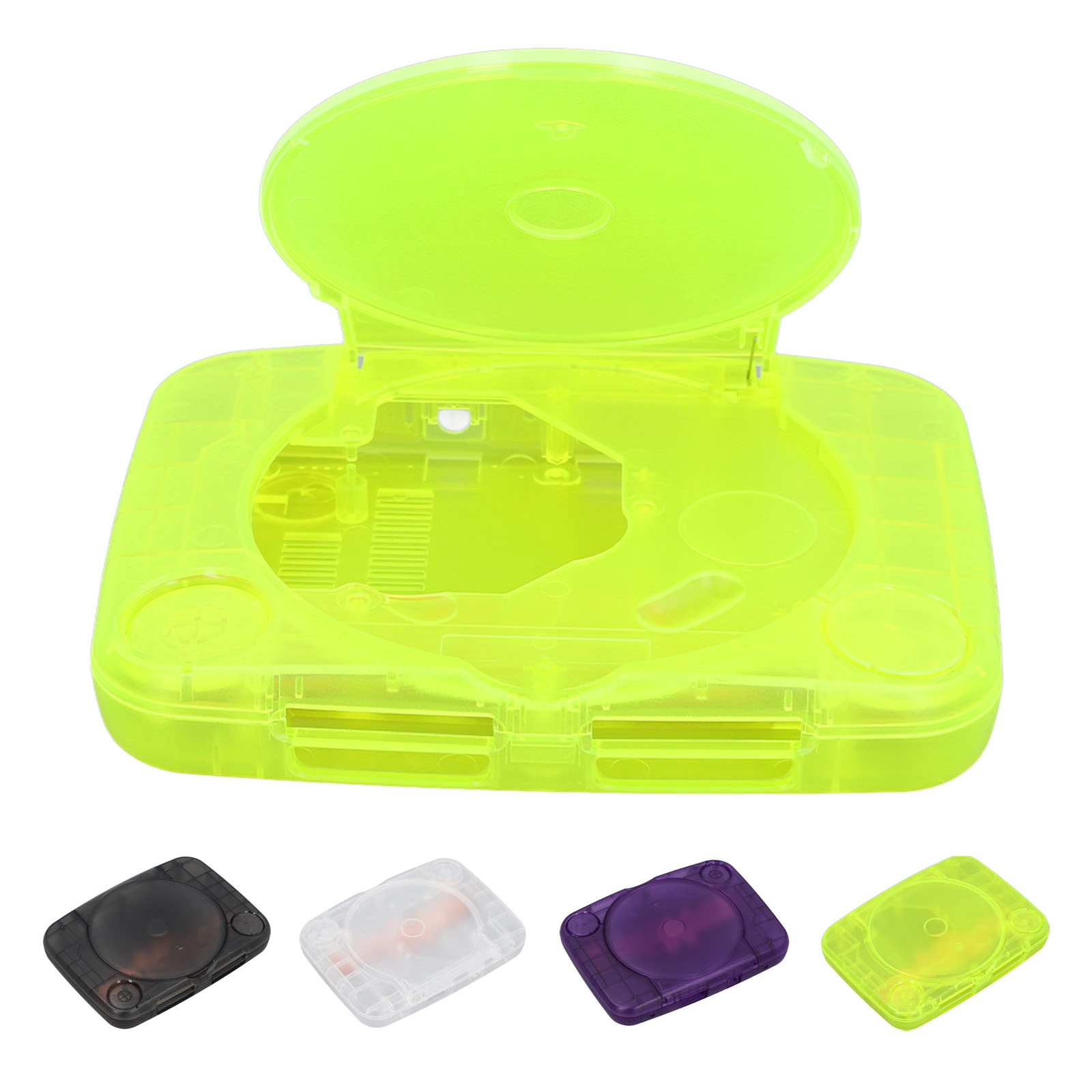 Console Replacement Shell Translucent Retro Console Case For PS1 For SCPH 00 US