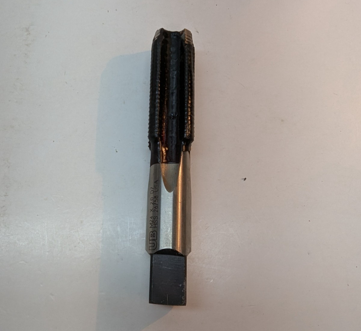 UB M24 x 2.0 D7 HSS 26758 Square End Tool Made in USA New Open Box