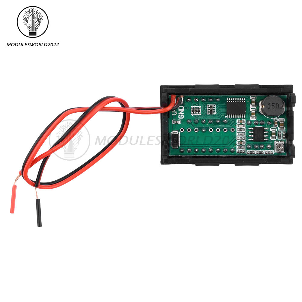 Digital Lead-acid /Li-ion Battery Capacity Voltage Meter Battery Level Indicator