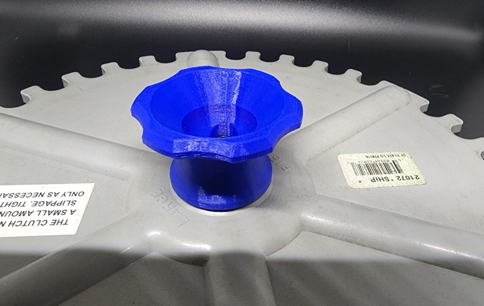 Dillon XL650 XL750 Case feeder plate knob Extra Large .