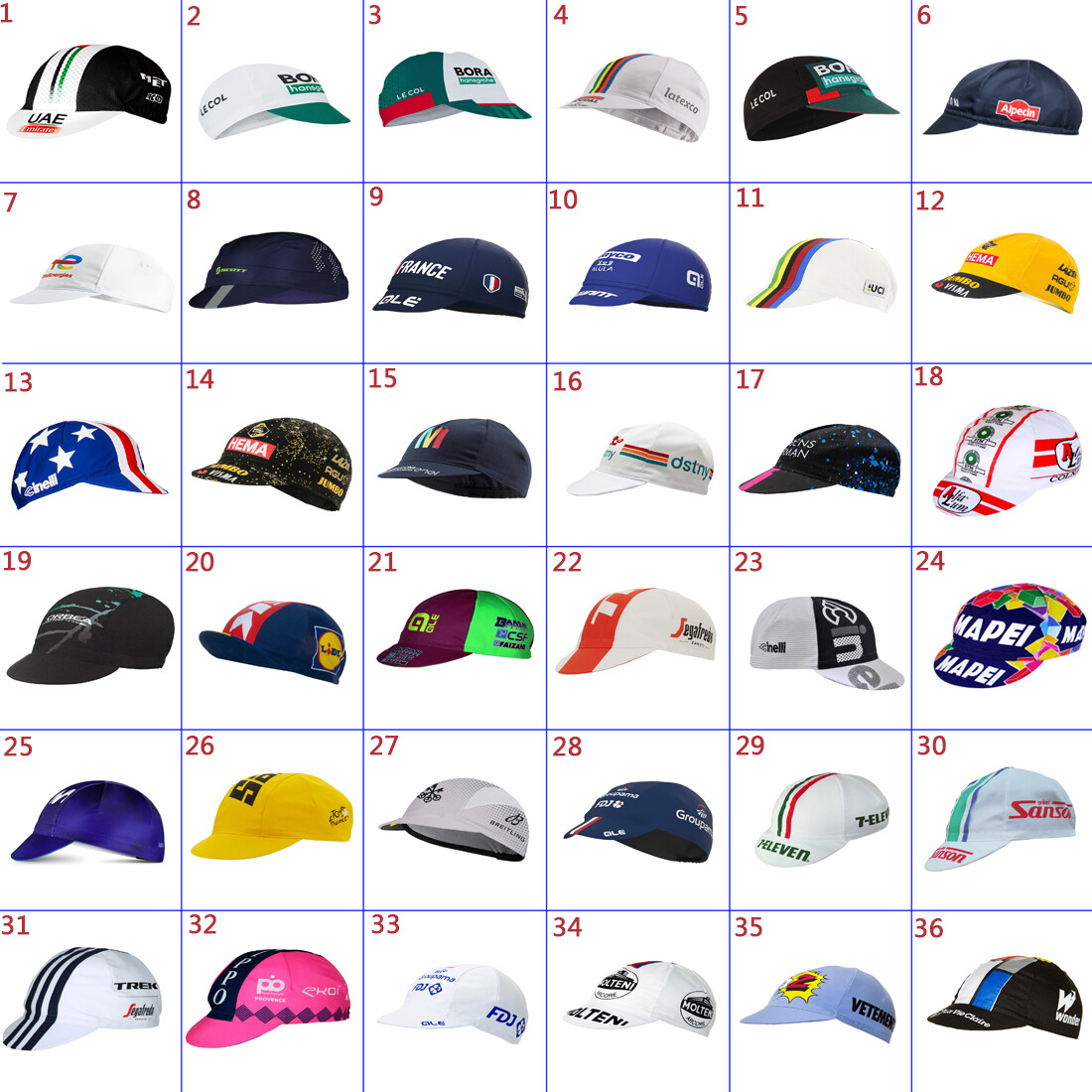 Mens Team MTB Cycling Cap Cycling Cap Hat Retro Cycling Cap Vintage Cycling Caps